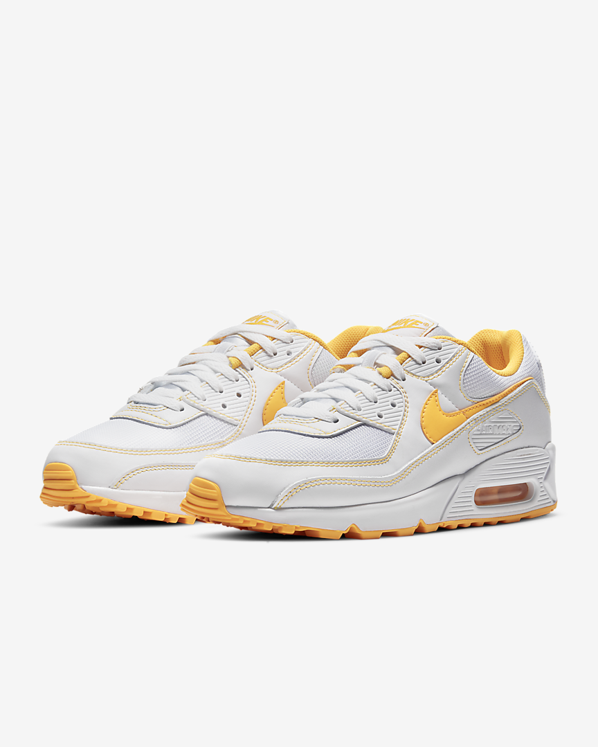 Nike Air Max 90 White/Laser Orange Nike Air Max 90 White/Laser Orange