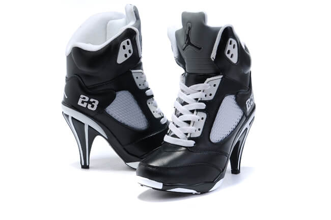 Nike Jordan 5 High Heels