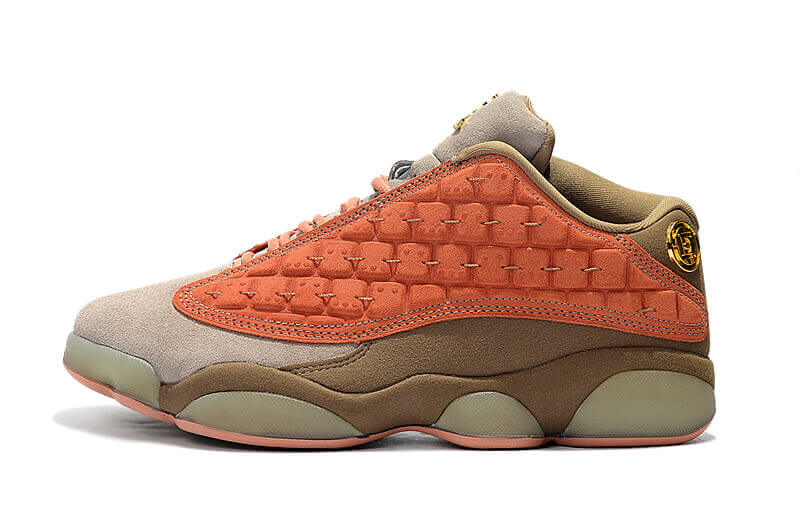 CLOT x Air Jordan XIII Low Black/Orange