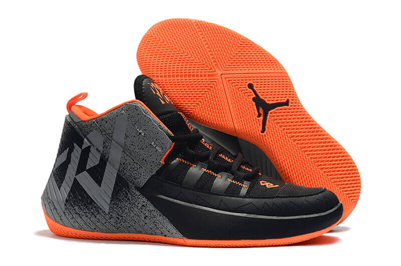 Jordan "Why Not?" Zer0.1 CHAOS Black/Grey Orange