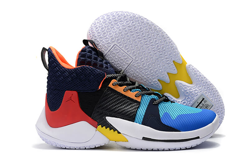 Jordan "Why Not?" Zer0.2 Black/Navy Orange